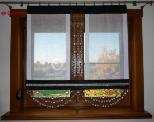 Panel z girlandami